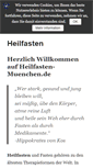 Mobile Screenshot of heilfasten-muenchen.de